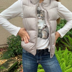 Old Navy puffer vest.